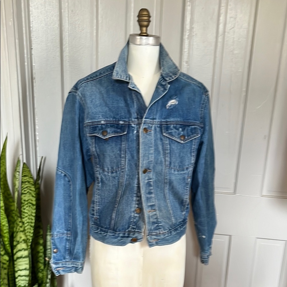 Vintage 80/90’s Calvin Klein Blue Denim Trucker Jean Jacket